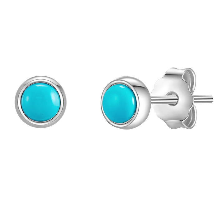 Ohrringe Stecker Türkis (rek.)