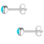 Ohrringe Stecker Türkis (rek.)