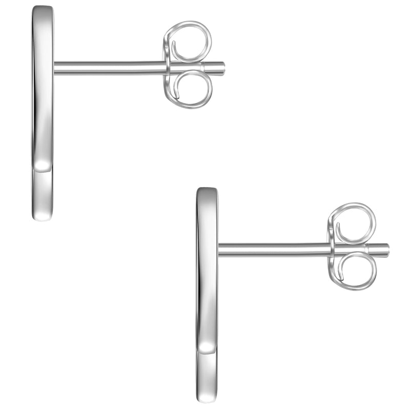 Ohrringe Stecker Stäbchen versetzt