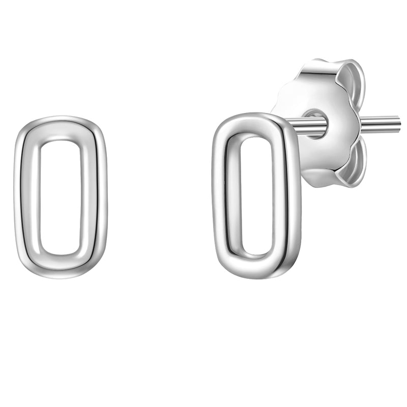 Ohrringe Stecker Geo-Look