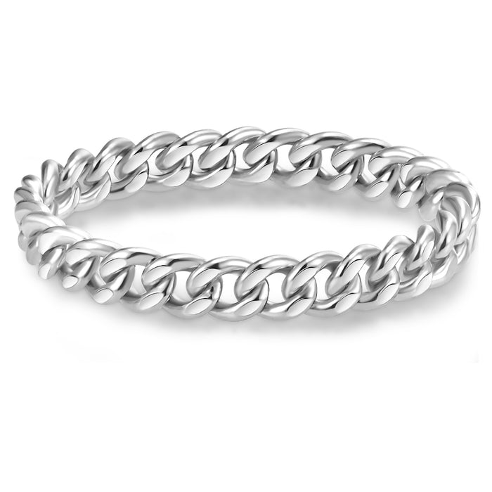 Ring Chain silber aus 925er Sterling Silber