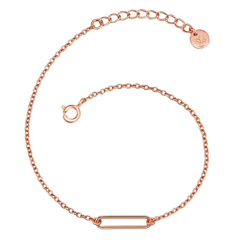 Roségoldenes Ankerarmband