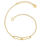 Armband Glieder gold