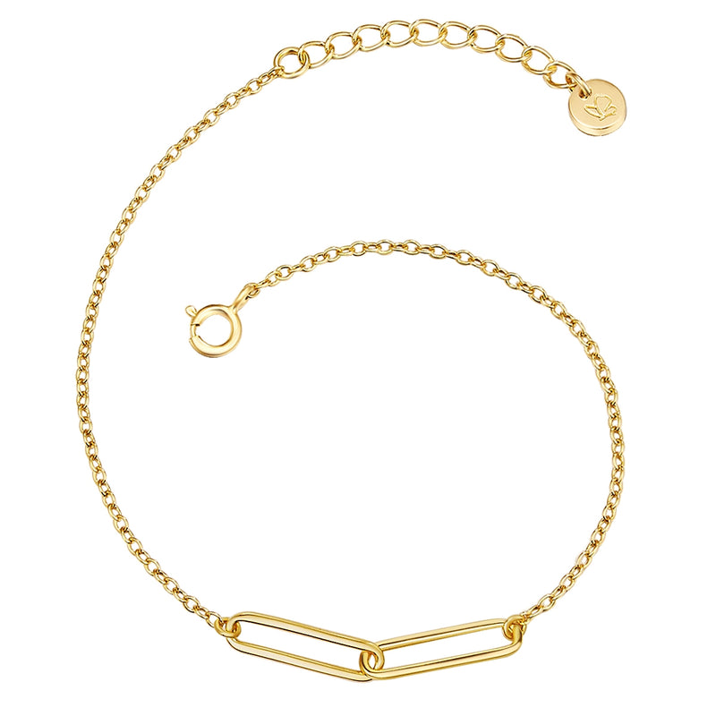 Armband Glieder gold