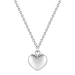 Herz Kette silber