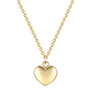 Herz Kette gold