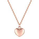 Herz Kette roségold