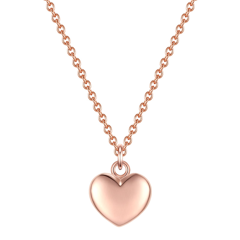 Herz Kette roségold