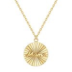 Kette MAMA gelbgold