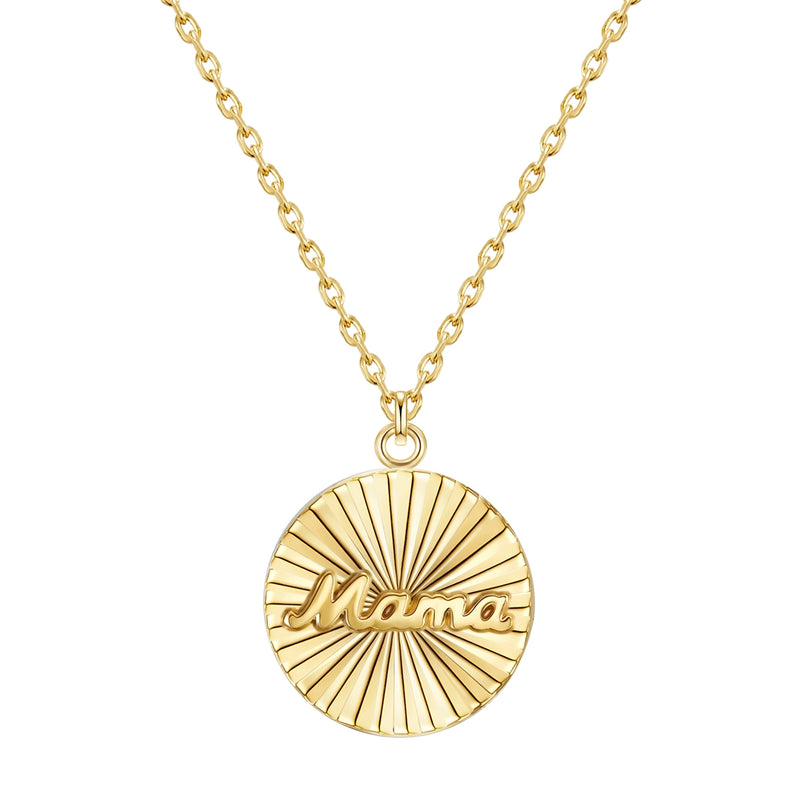 Kette MAMA gelbgold