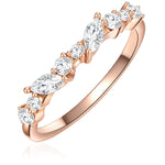 Ring mit Zirkonia roségold