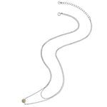 Kette silber Labradorit