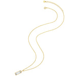 Silberhalskette für Damen gold