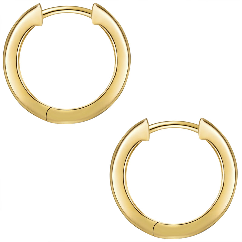 Creolen breit gold
