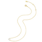 Herz Kette gold offen