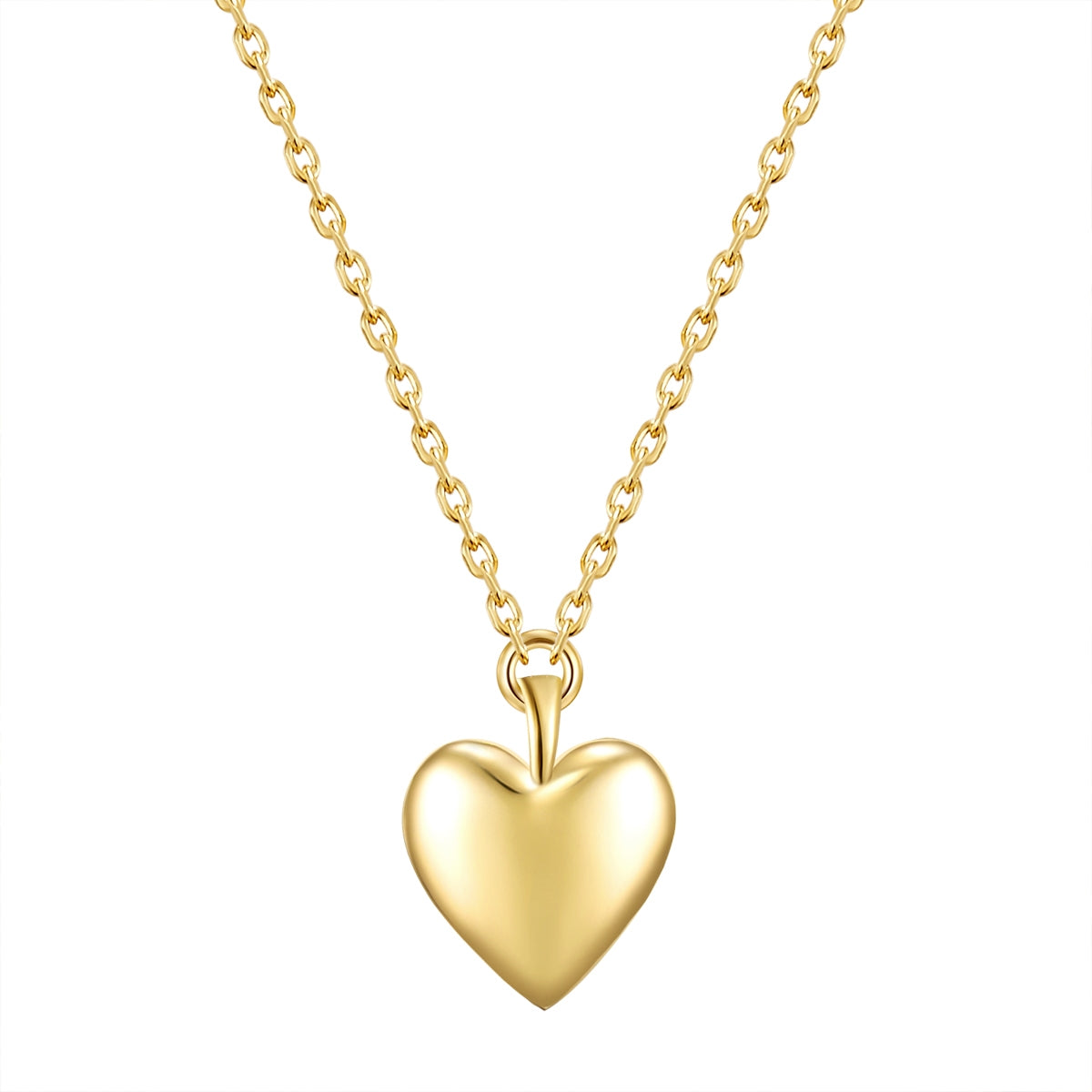 Herz Kette in gold