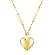 Herz Kette in gold