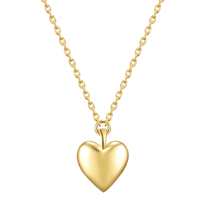 Herz Kette in gold