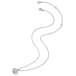 Mädchen Kette silber Planet Zirkonia