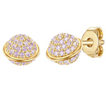 Ohrringe Kinder gold Planet Zirkonia