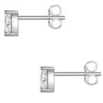 Ohrringe Stecker Zirkonia Dreieck
