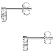 Ohrringe Stecker Quadrat