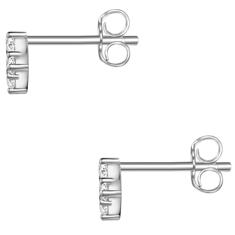 Ohrringe Stecker Quadrat
