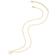 Kette mit goldenem Anhänger