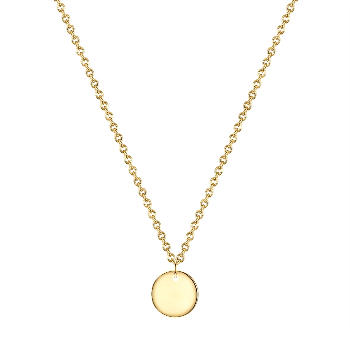 Kette mit goldenem Anhänger