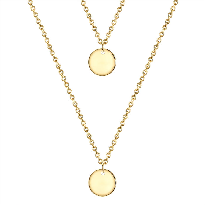 Zweireihige Kette gold