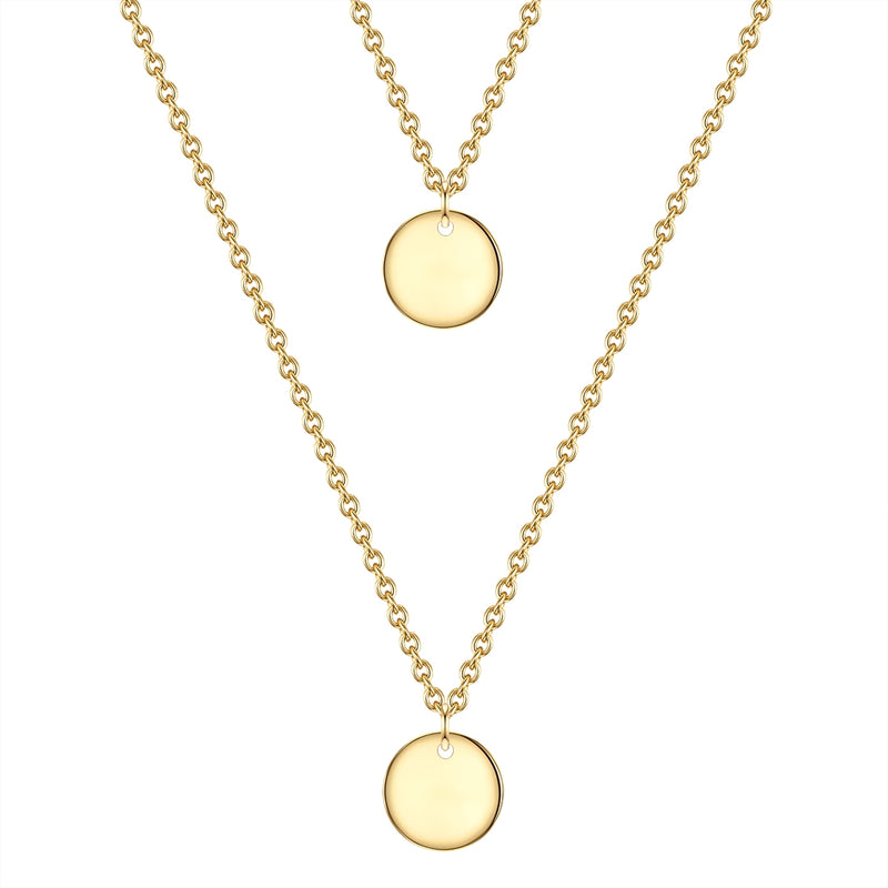 Zweireihige Kette gold
