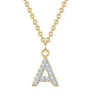 Kette mit Buchstaben A