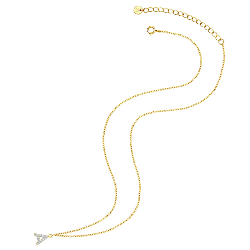 Kette mit Buchstaben A