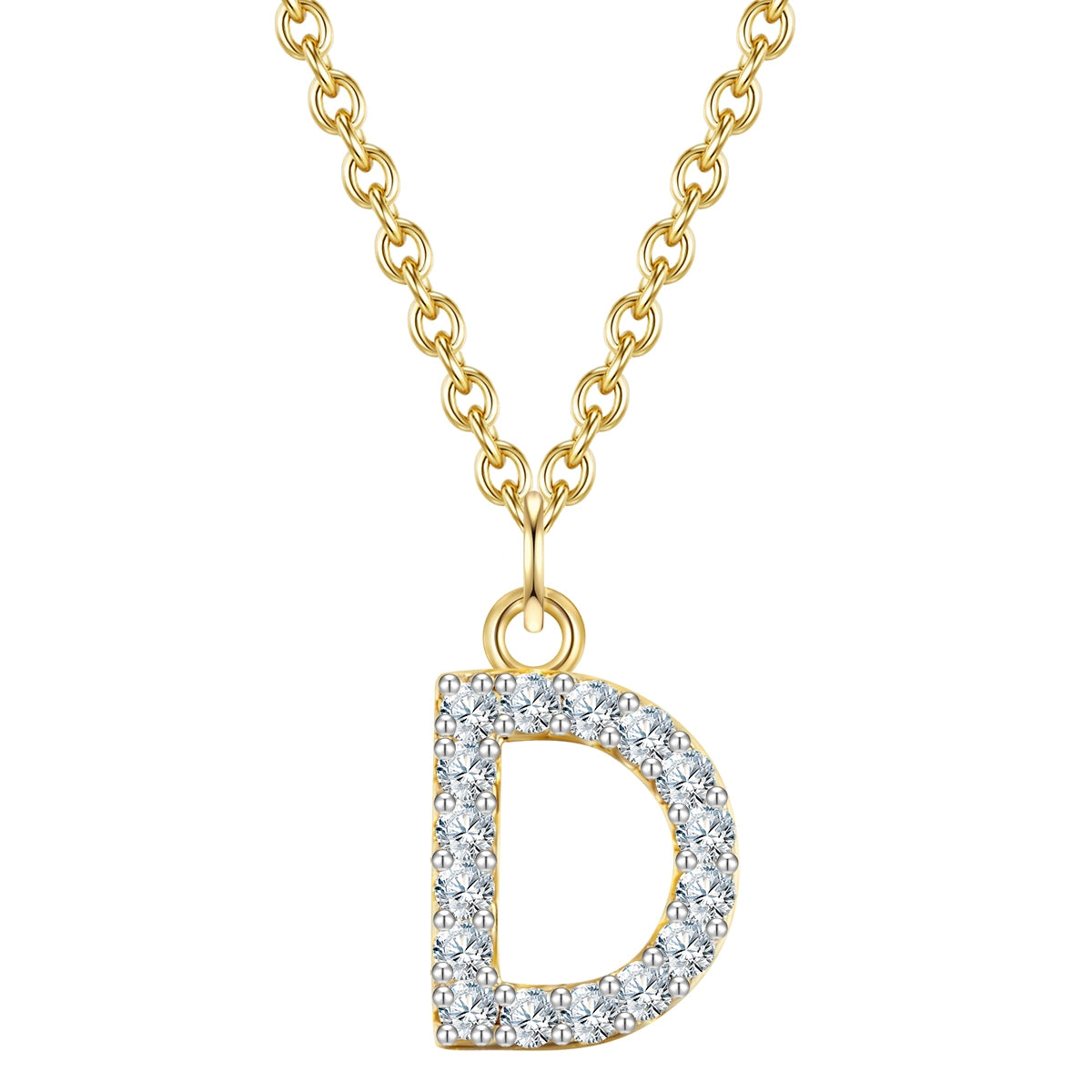 Kette mit Buchstaben D