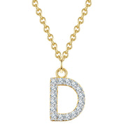 Kette mit Buchstaben D