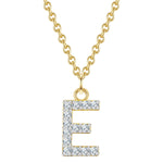 Kette mit Buchstaben E