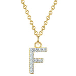 Kette mit Buchstaben F