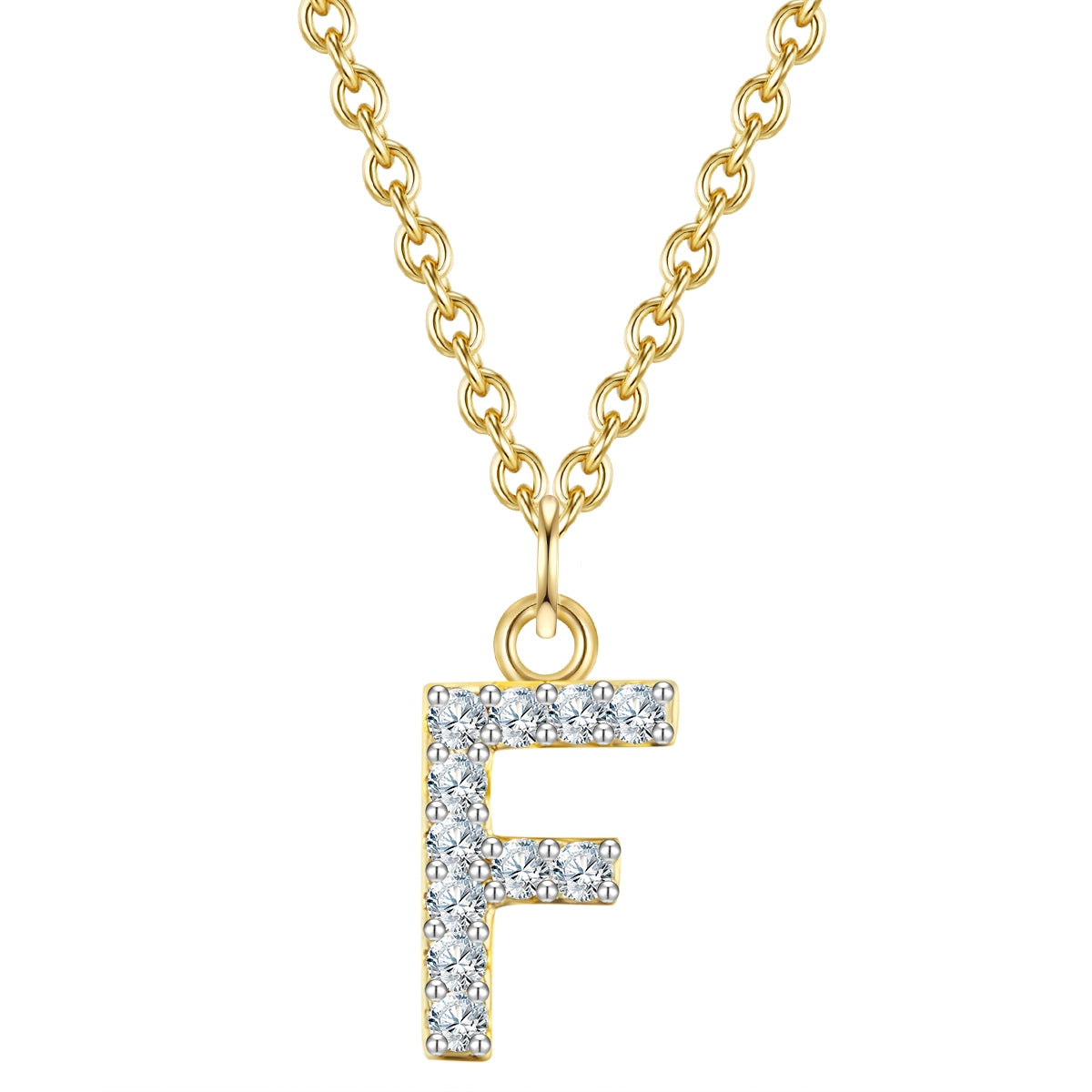 Kette mit Buchstaben F