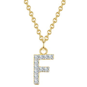 Kette mit Buchstaben F
