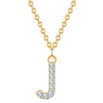Kette mit Buchstaben J