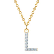 Kette mit Buchstaben L