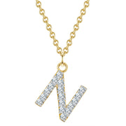 Kette mit Buchstaben N
