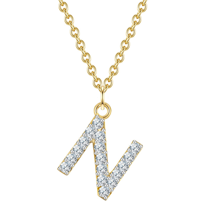 Kette mit Buchstaben N