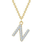 Kette mit Buchstaben N