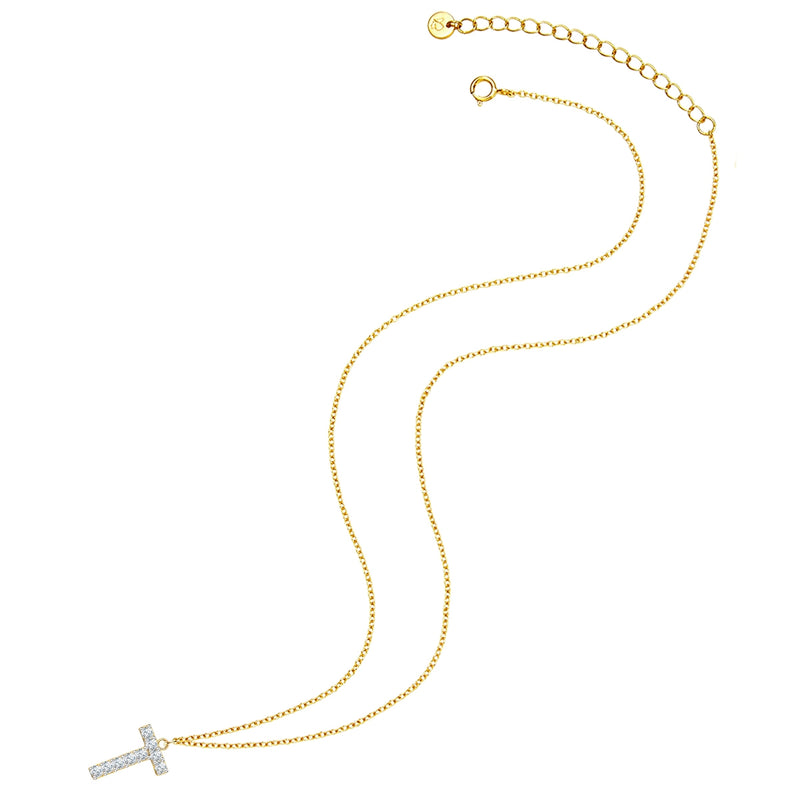 Kette mit Buchstaben T