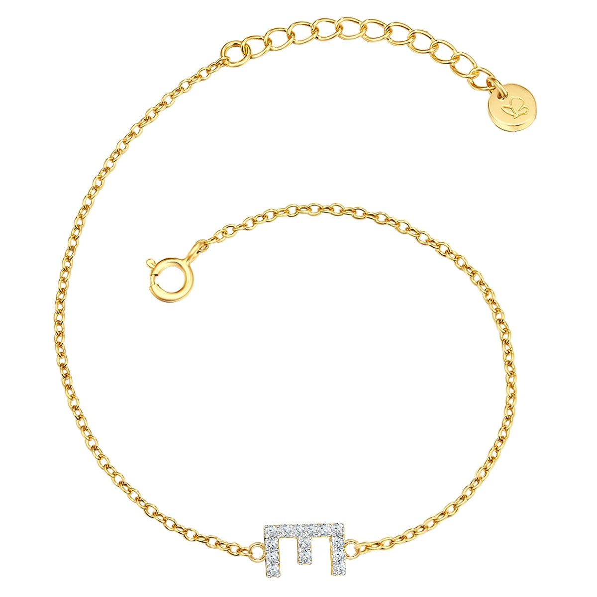Armband Buchstaben E