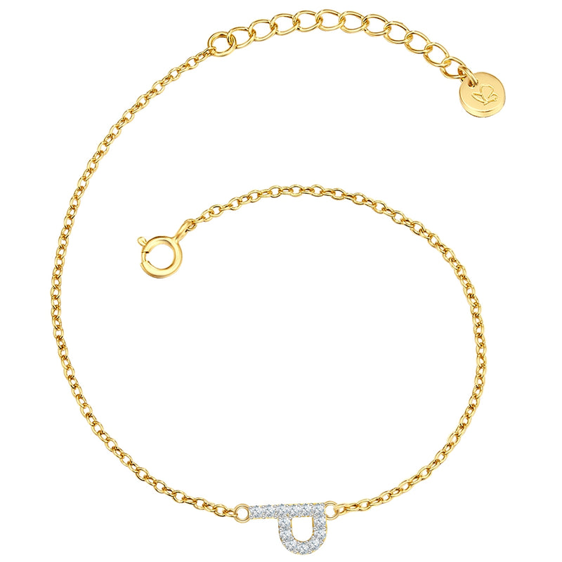 Buchstaben Armband P