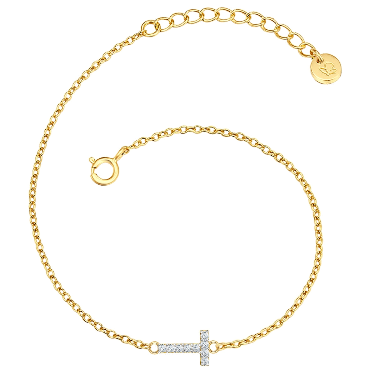 Buchstaben Armband T