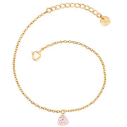 Herz Armband Rosenquarz