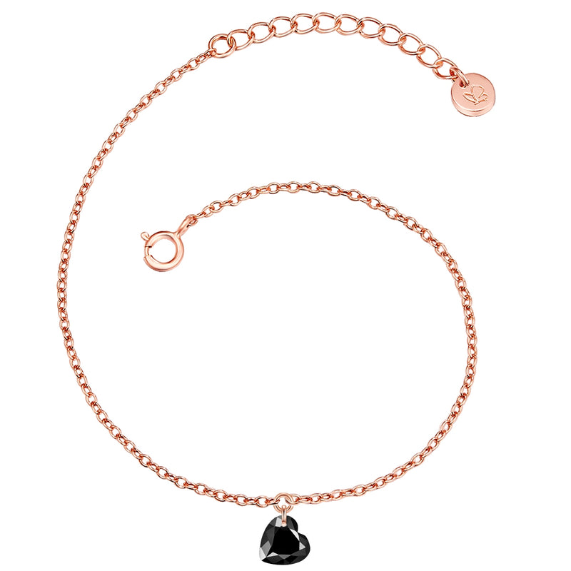 Herz Armband Spinell